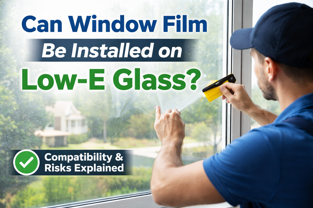 Can Window Film Be Installed on Low-E Glass? – Low Price Window Tint